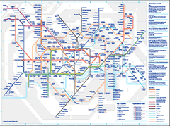 Mappa Metropolitana Londra